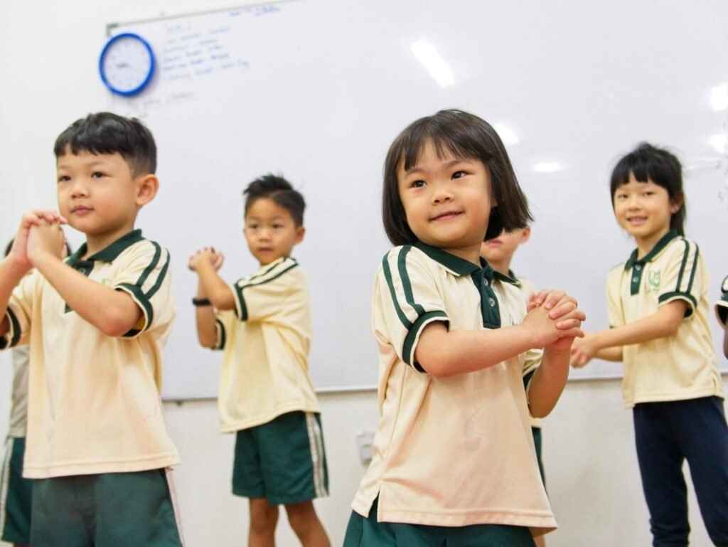 Pre-Primary Reception Year Student Dancing